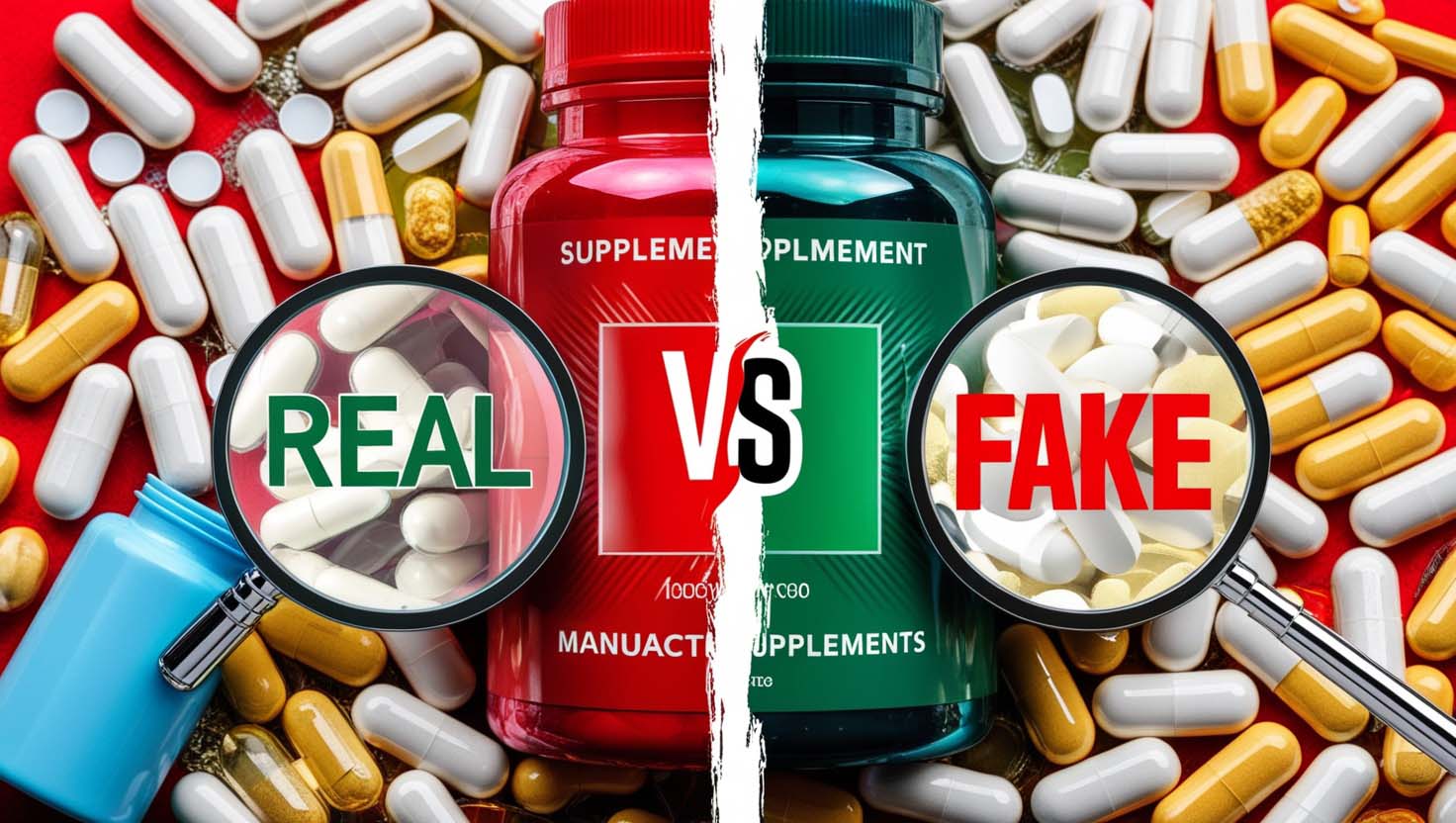 Avoiding Real vs Fake Supplements